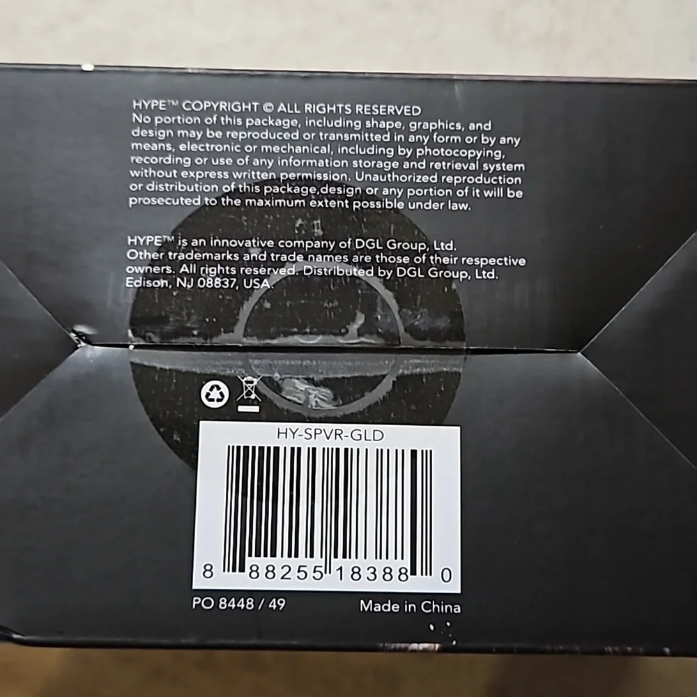 Hype I-Fx Virtual Reality Headset Compatible w/ All Smart Phones 360° Views